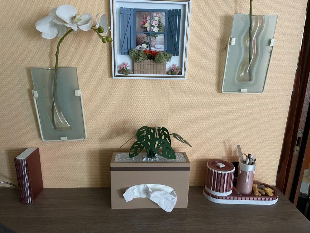 Plateau - Pot Embosse (couleur personnalisée)