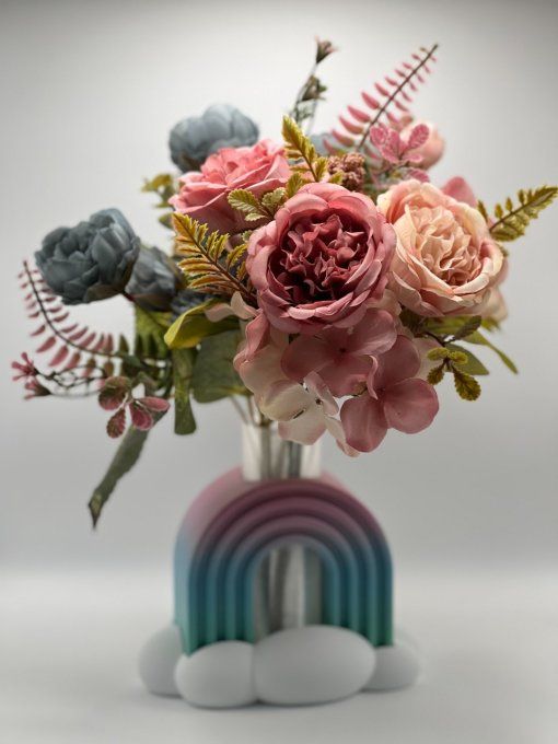 Vase Rainbow Cloud 2