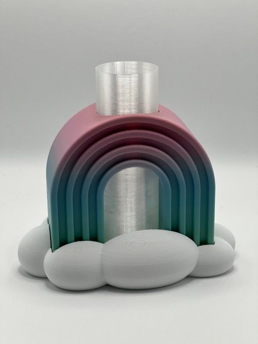 Vase Rainbow Cloud 2