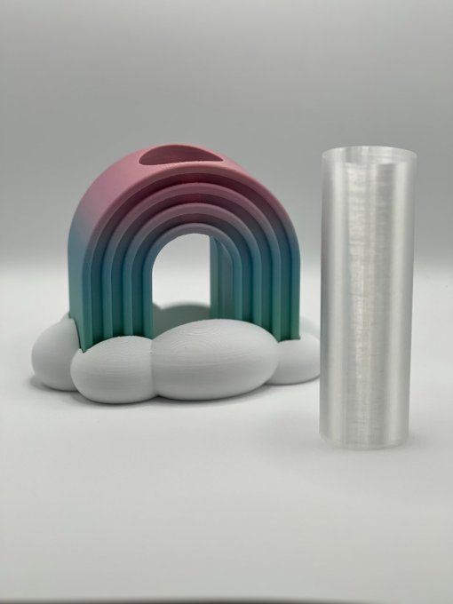 Vase Rainbow Cloud 2