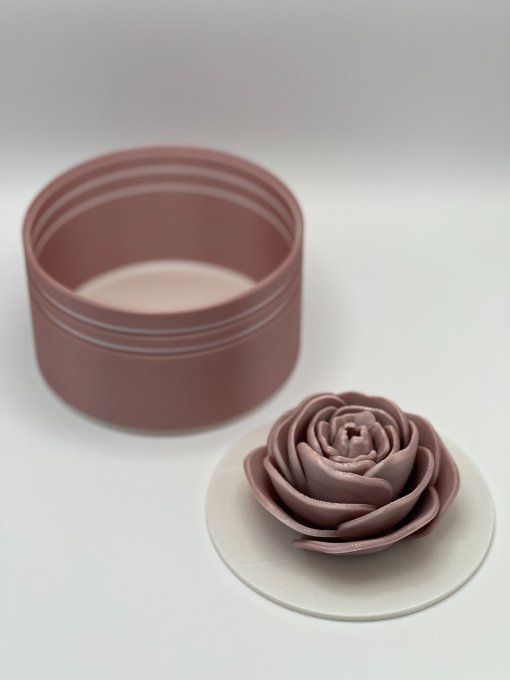 Boite Fleur Rose
