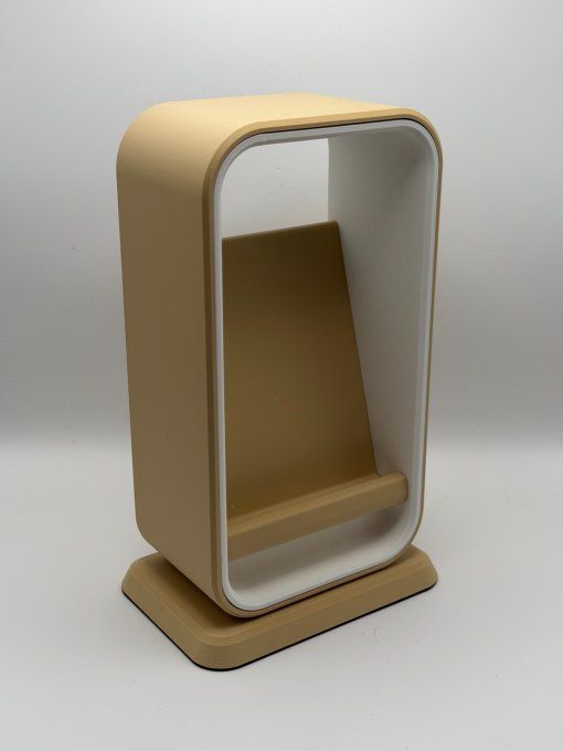 Support Téléphone et Casque Audio Compact