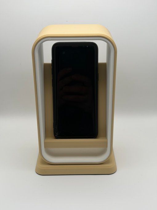Support Téléphone et Casque Audio Compact