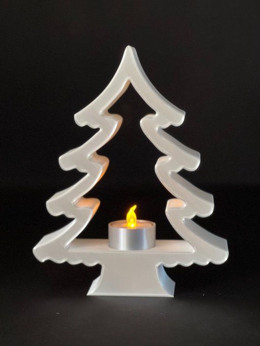 Sapin Neige - "Tea-Light"