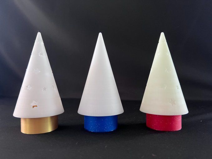 Sapin étoilé tealight