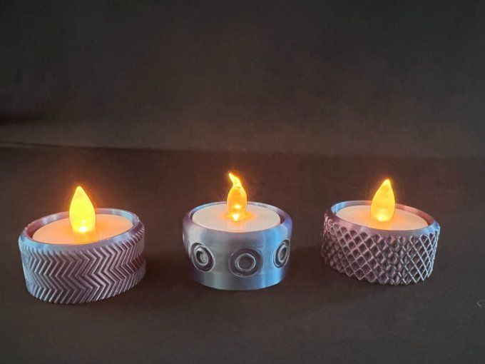 Set 3 supports Tealight