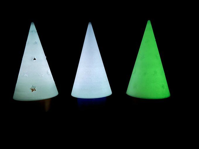 Sapin étoilé tealight