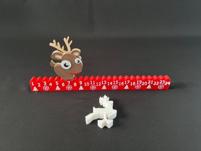 Calendrier de l'avant Renne