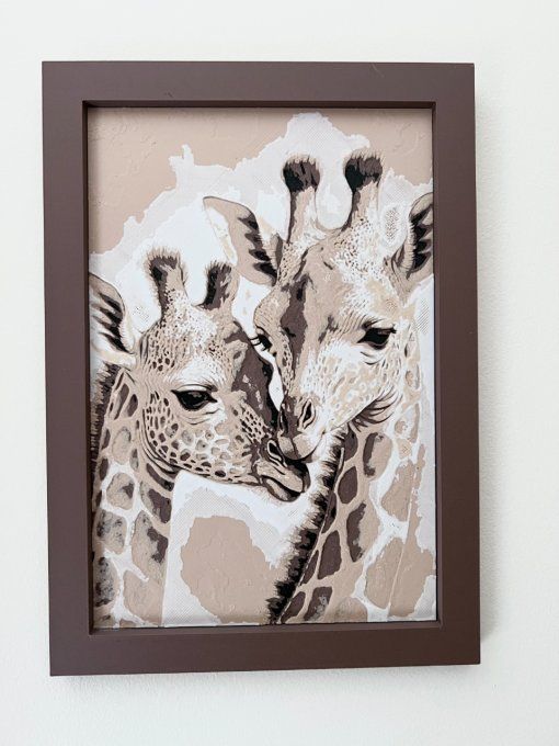 Girafe et son petit