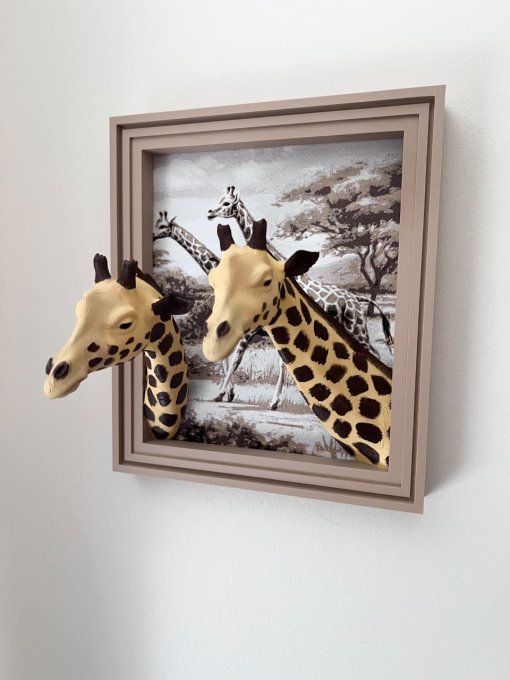 Cadre Girafes