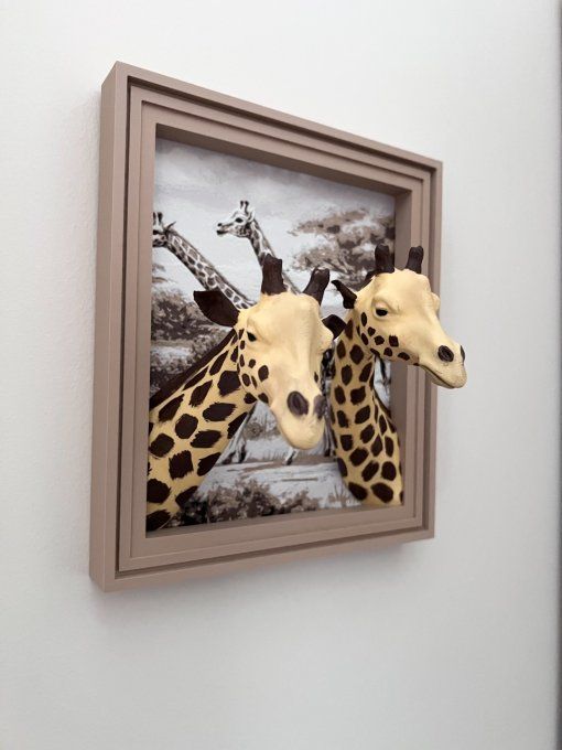 Cadre Girafes