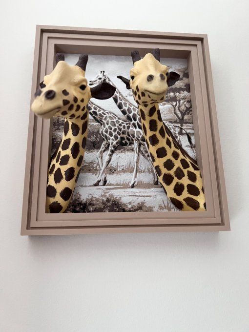 Cadre Girafes