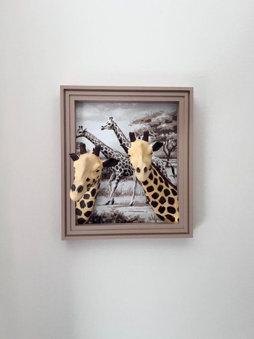 Cadre Girafes