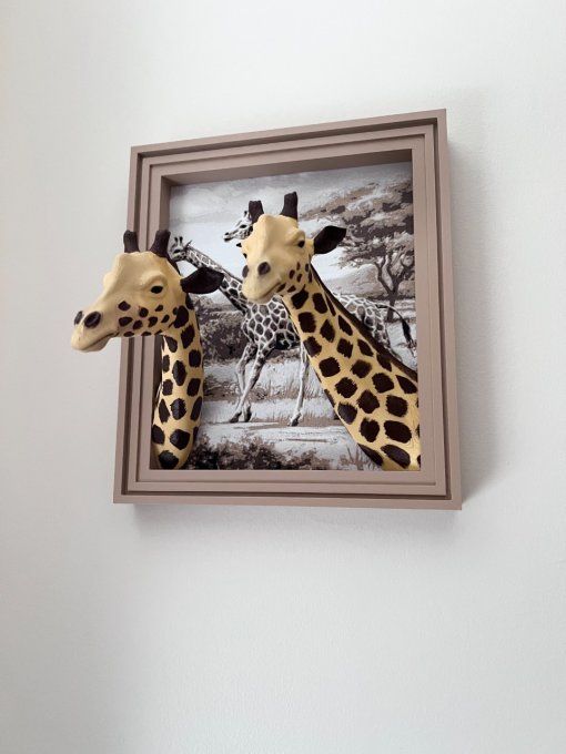Cadre Girafes