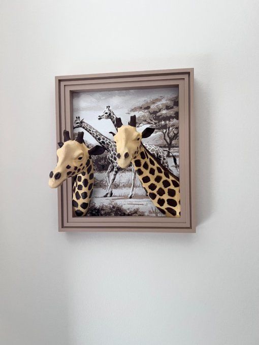 Cadre Girafes