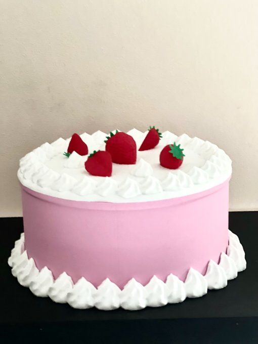 Boite "Gâteau Fraises"