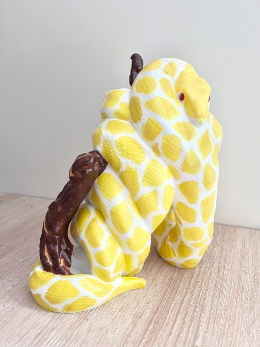 Sculpture Python - Porte Bouteille