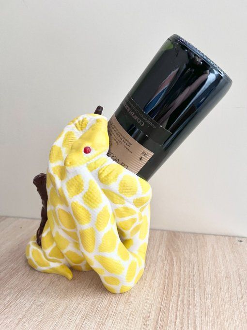 Sculpture Python - Porte Bouteille