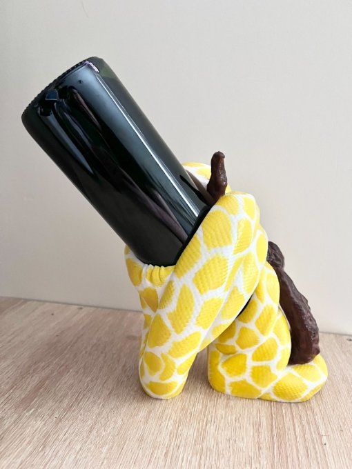 Sculpture Python - Porte Bouteille