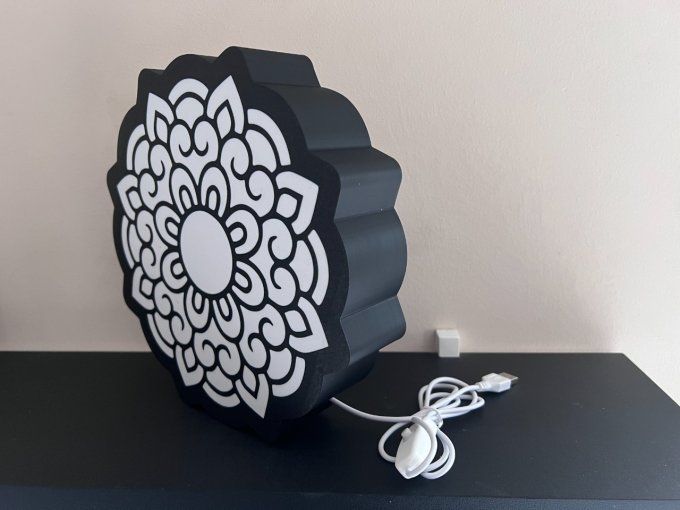 Lampe Mandala