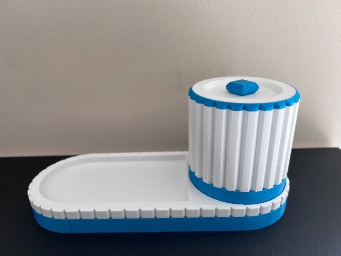 Plateau - Pot Embosse