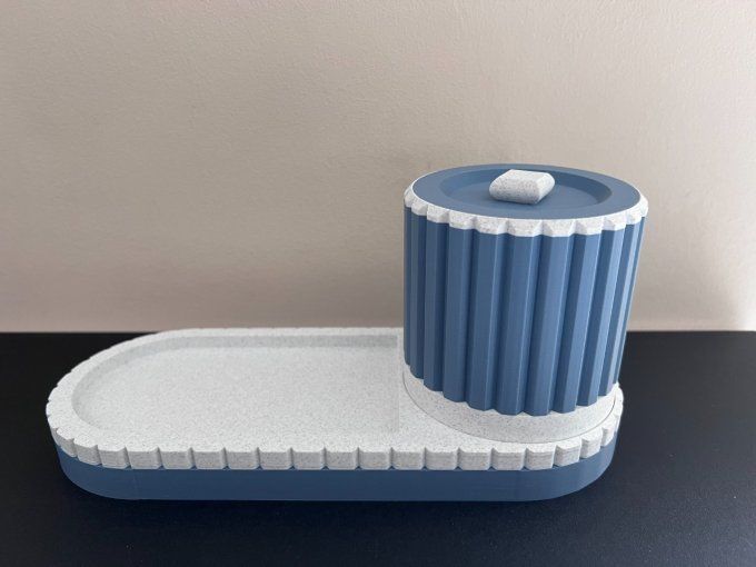 Plateau - Pot Embosse