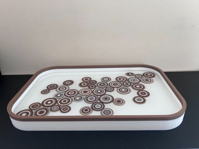 Palteau Art Quilling Marron