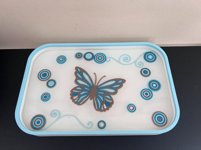 Plateau Art Quilling Papillon