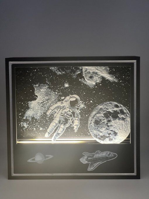 Lampe Cadre Astronaute