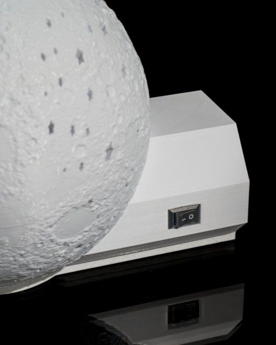 Lampe Astronaute Sur Lune
