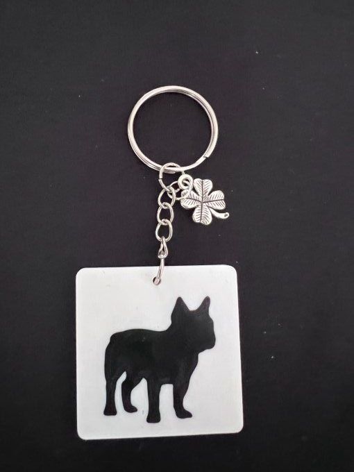Porte clé Bulldog Français