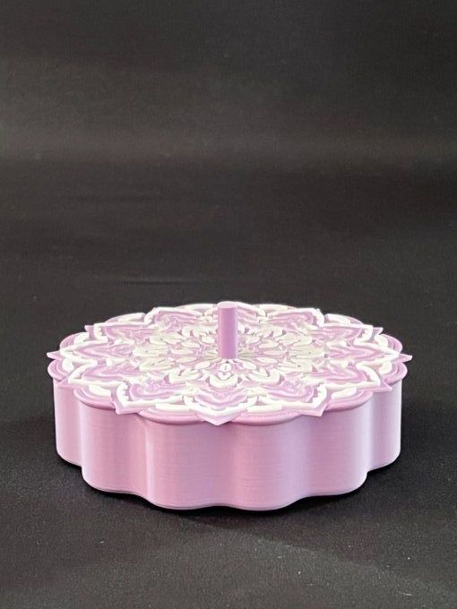 Boite Mandala fleur