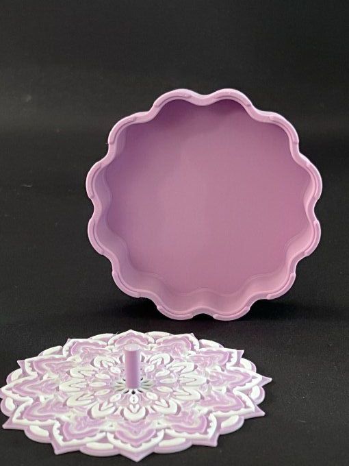 Boite Mandala fleur