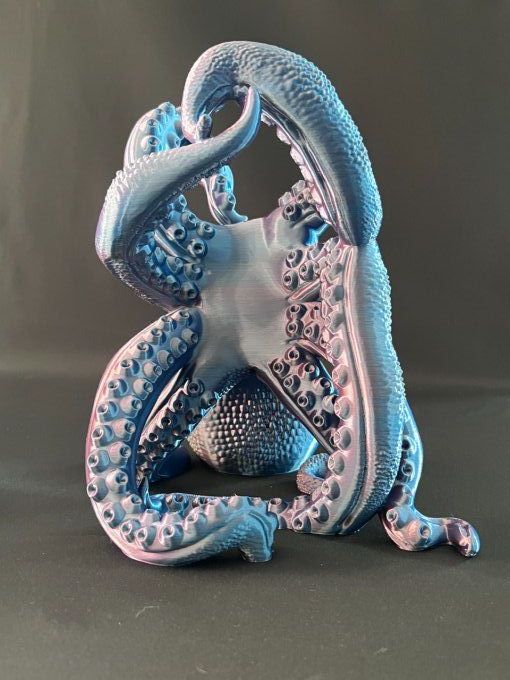 Sculpture Poulpe - Porte Bouteille