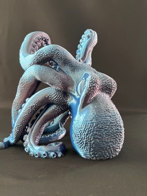 Sculpture Poulpe - Porte Bouteille