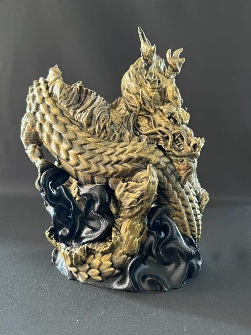 Sculpture Dragon - Porte Bouteille