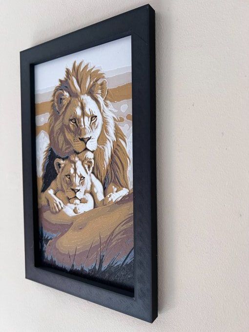 Lion et lionceau