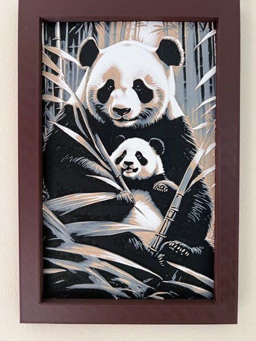 Panda et son petit