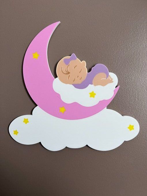 Lune sur nuage