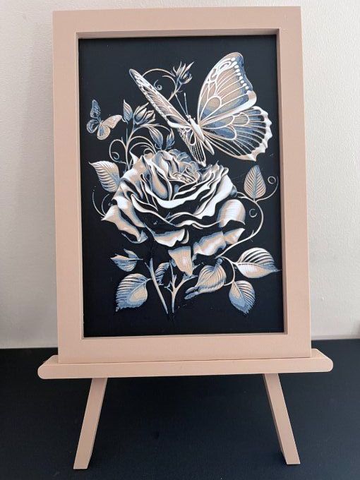 La Rose et Les Papillons