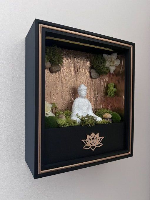 Lampe Cadre Décor Buddha
