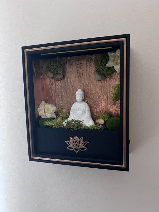 Lampe Cadre Décor Buddha