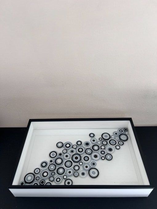Plateau Art Quilling Noir