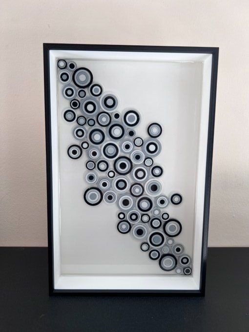 Plateau Art Quilling Noir