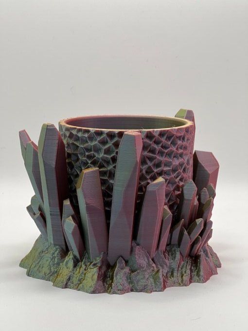 Pot Déco "Cristaux"